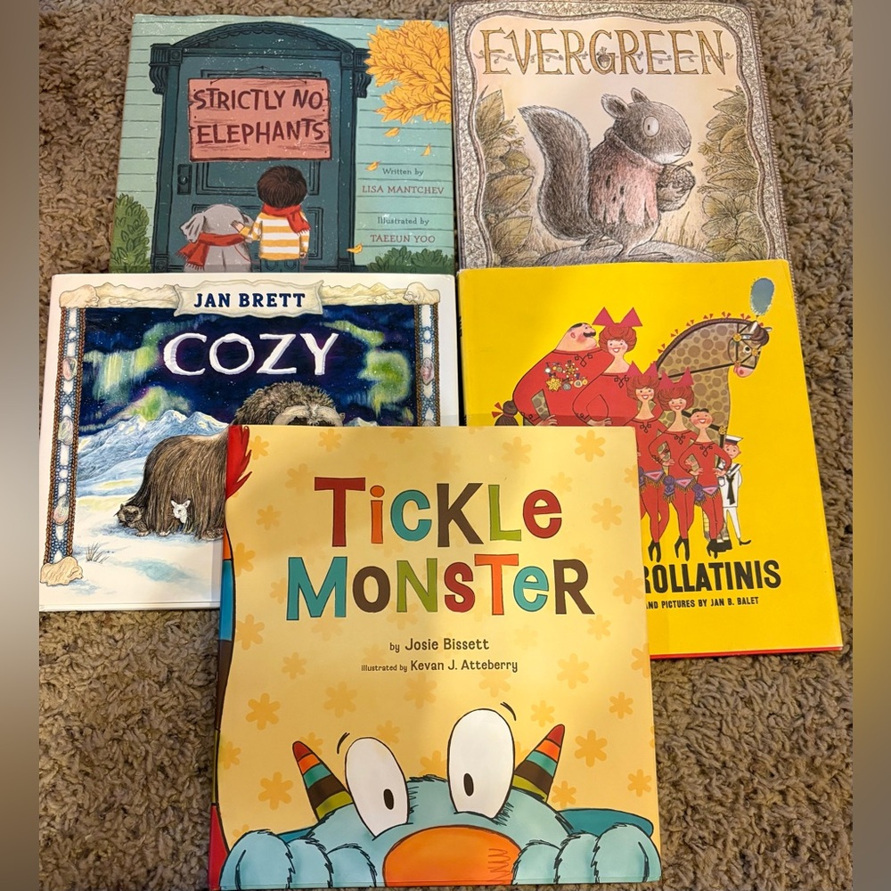 Pre-school Toddler 5 Book Bundle